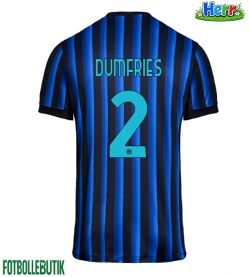 Inter Milan Denzel Dumfries #2 Hemmatröja 2025-26 Kortärmad